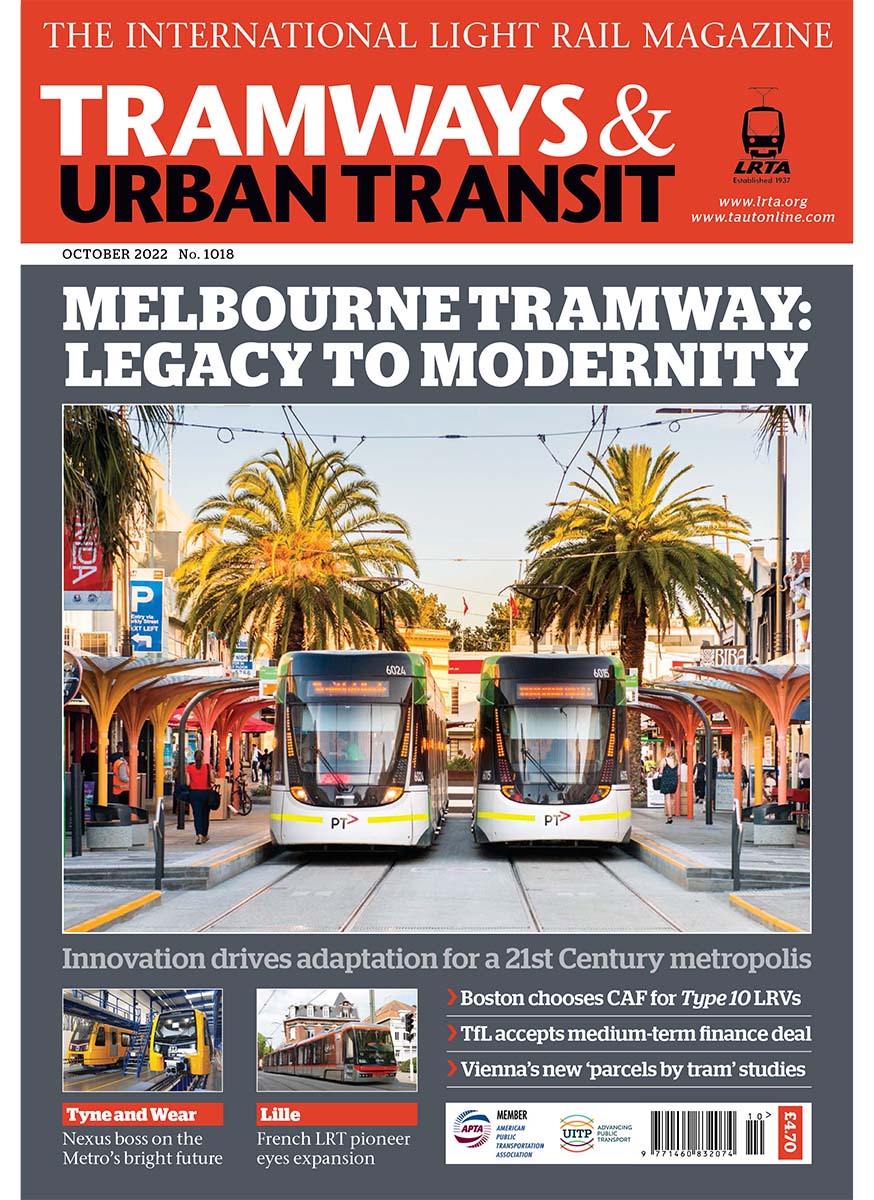 Tramways and Urban Transit October 2022